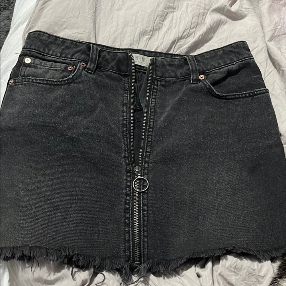 Free people Jean skirt